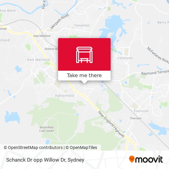 Schanck Dr opp Willow Dr map