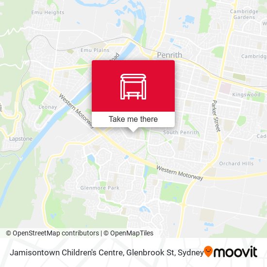 Jamisontown Children's Centre, Glenbrook St map