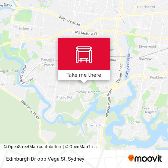 Edinburgh Dr opp Vega St map