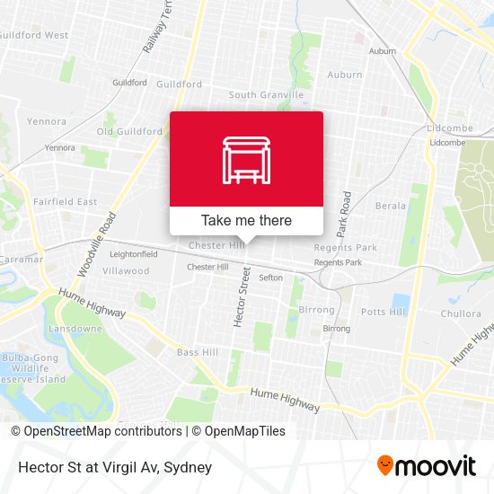 Hector St at Virgil Av map