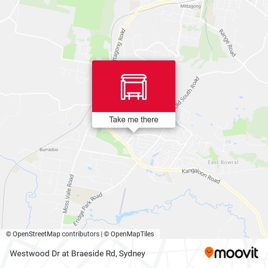 Westwood Dr at Braeside Rd map