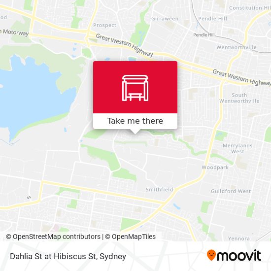 Dahlia St at Hibiscus St map