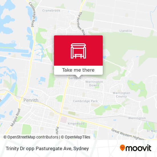 Trinity Dr opp Pasturegate Ave map