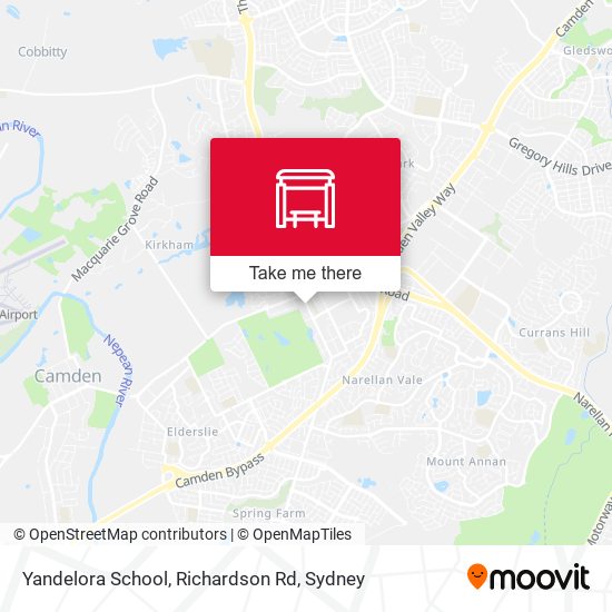 Mapa Yandelora School, Richardson Rd
