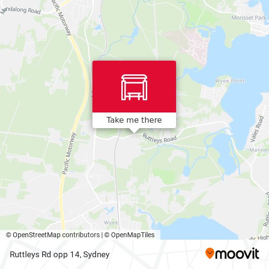Ruttleys Rd opp 14 map
