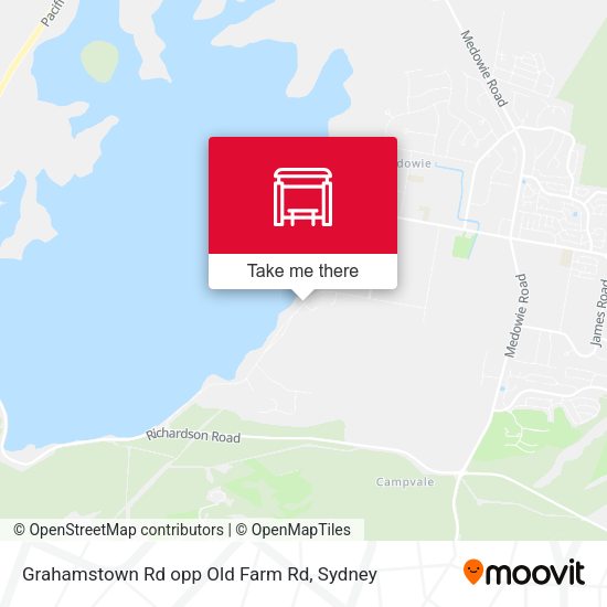 Grahamstown Rd opp Old Farm Rd map