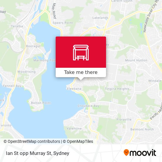 Ian St opp Murray St map