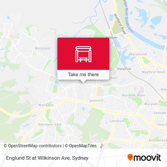 Englund St at Wilkinson Ave map