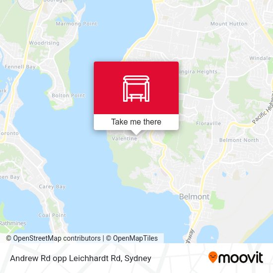 Andrew Rd opp Leichhardt Rd map