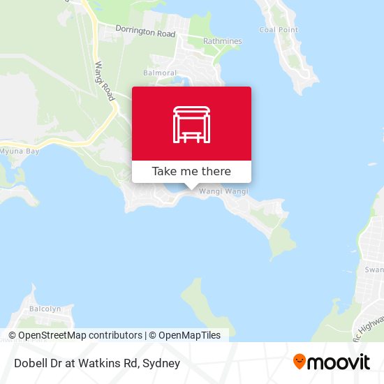 Dobell Dr at Watkins Rd map