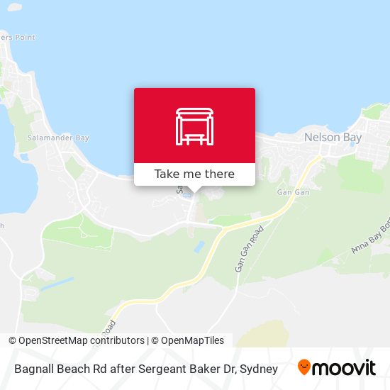 Bagnall Beach Rd after Sergeant Baker Dr map