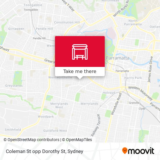 Coleman St opp Dorothy St map