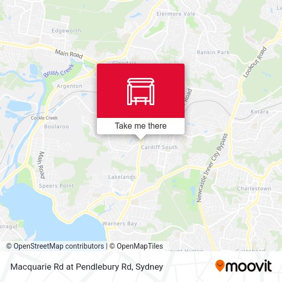 Macquarie Rd at Pendlebury Rd map