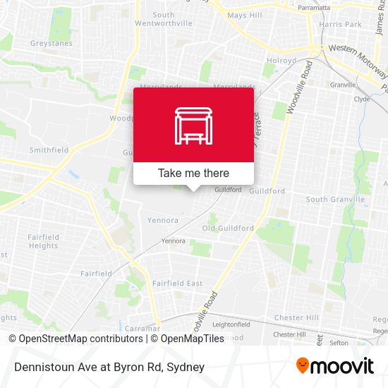 Dennistoun Ave at Byron Rd map