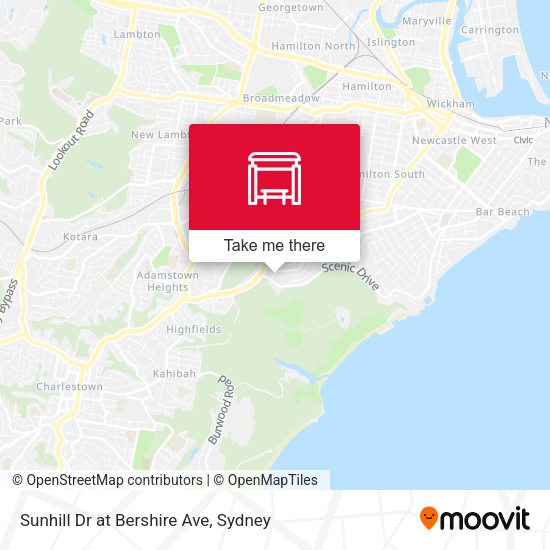 Sunhill Dr at Bershire Ave map