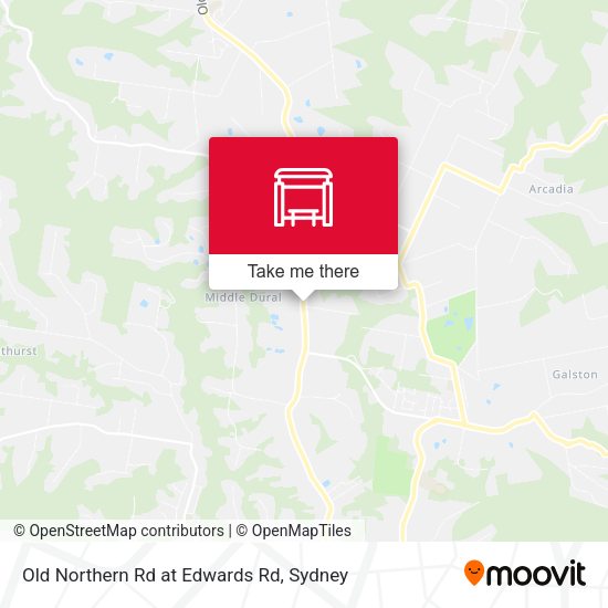 Old Northern Rd at Edwards Rd map