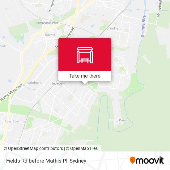 Fields Rd before Mathis Pl map