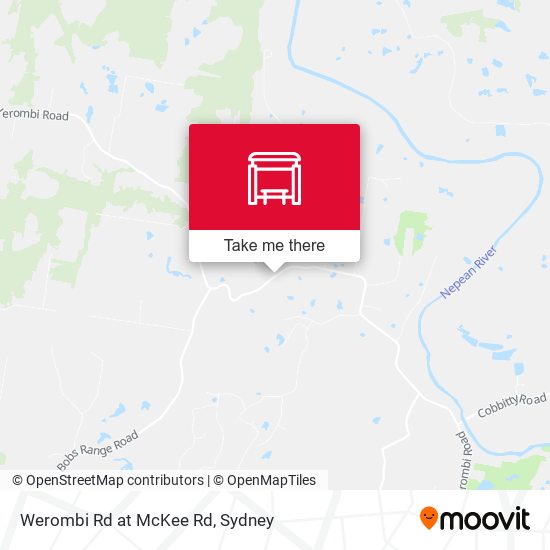 Werombi Rd at McKee Rd map