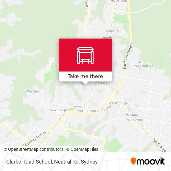 Clarke Road School, Neutral Rd map