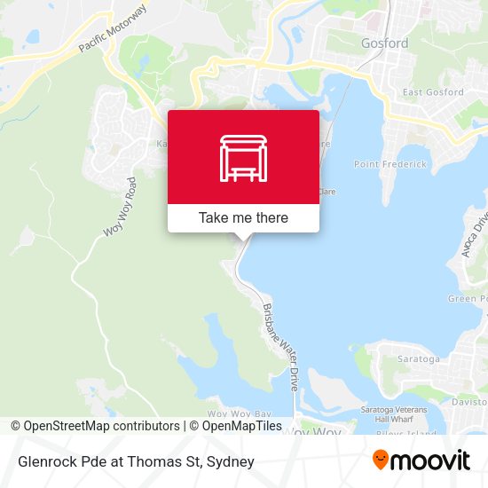 Glenrock Pde at Thomas St map