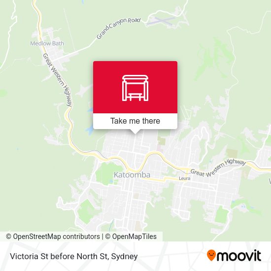Victoria St before North St map