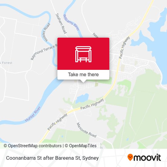 Coonanbarra St after Bareena St map