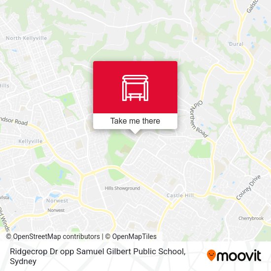 Ridgecrop Dr opp Samuel Gilbert Public School map