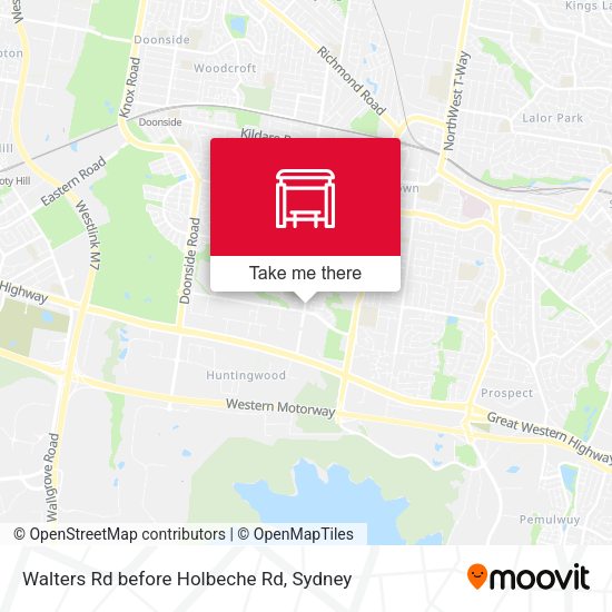 Walters Rd before Holbeche Rd map