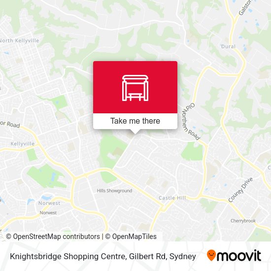 Knightsbridge Shopping Centre, Gilbert Rd map