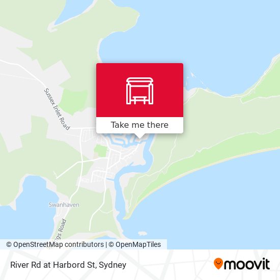 River Rd at Harbord St map