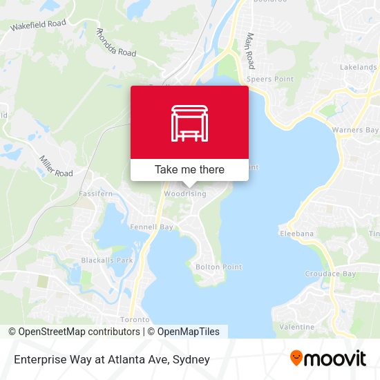 Enterprise Way at Atlanta Ave map