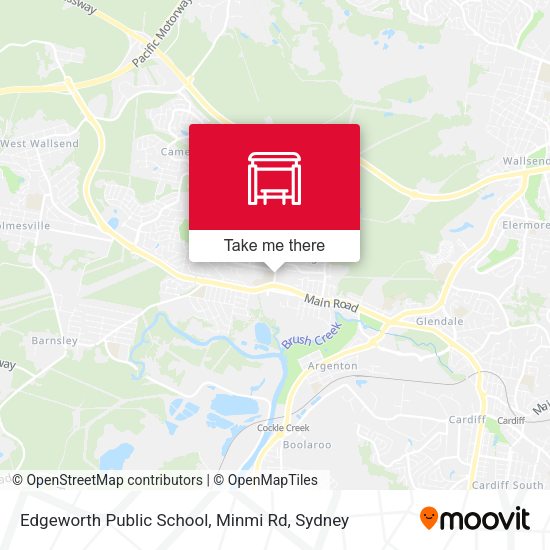 Edgeworth Public School, Minmi Rd map