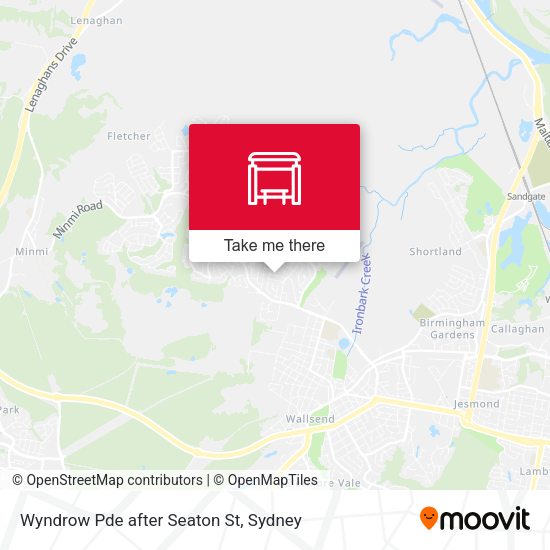 Wyndrow Pde after Seaton St map