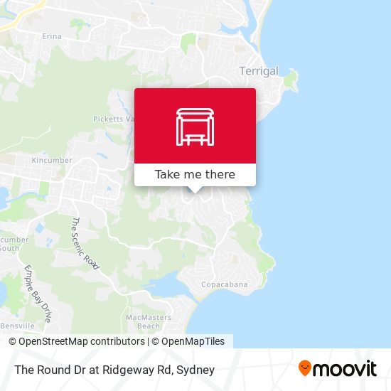 The Round Dr at Ridgeway Rd map