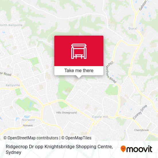 Ridgecrop Dr opp Knightsbridge Shopping Centre map