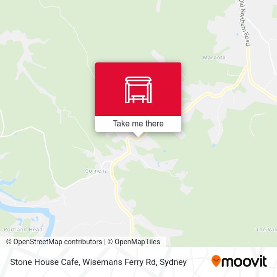 Stone House Cafe, Wisemans Ferry Rd map