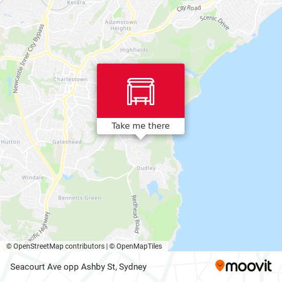 Seacourt Ave opp Ashby St map