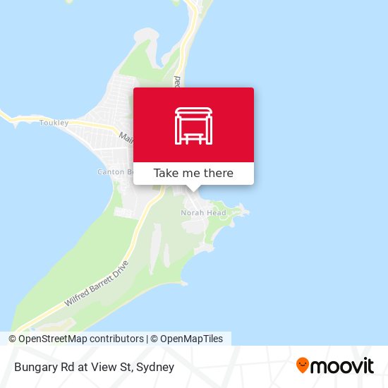 Bungary Rd at View St map