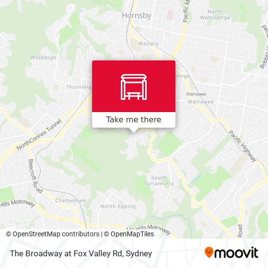 The Broadway at Fox Valley Rd map