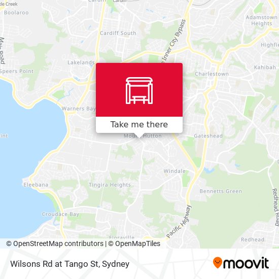 Wilsons Rd at Tango St map