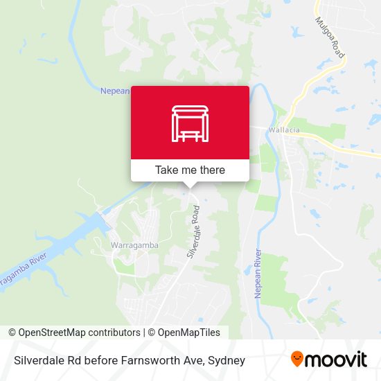 Silverdale Rd before Farnsworth Ave map