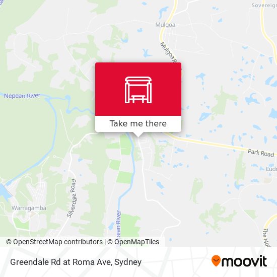 Greendale Rd at Roma Ave map
