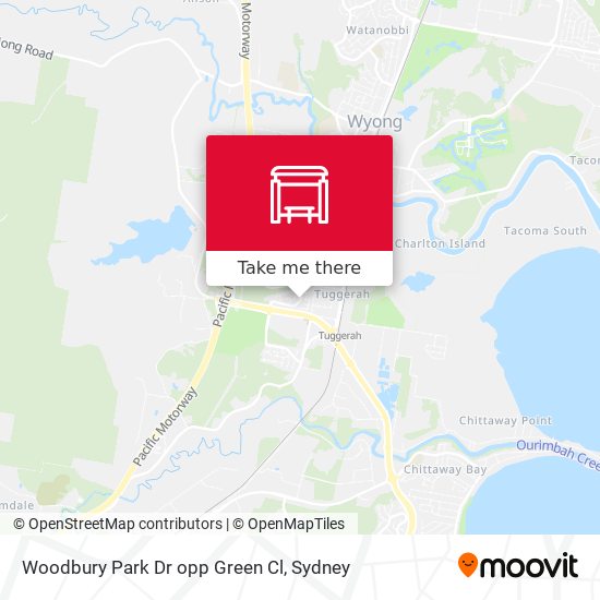 Woodbury Park Dr opp Green Cl map