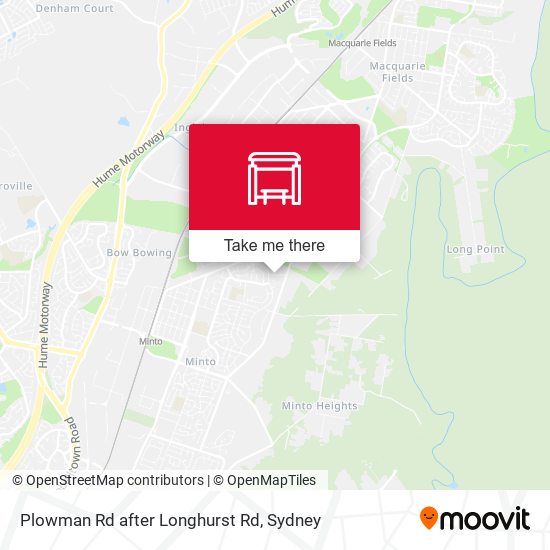 Plowman Rd after Longhurst Rd map