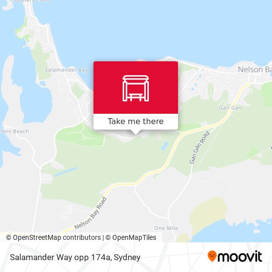 Salamander Way opp 174a map