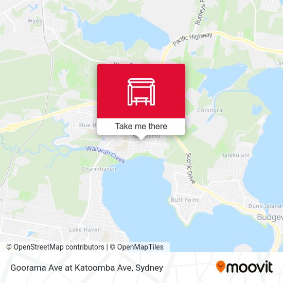 Goorama Ave at Katoomba Ave map