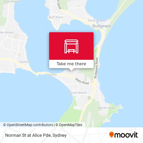 Norman St at Alice Pde map