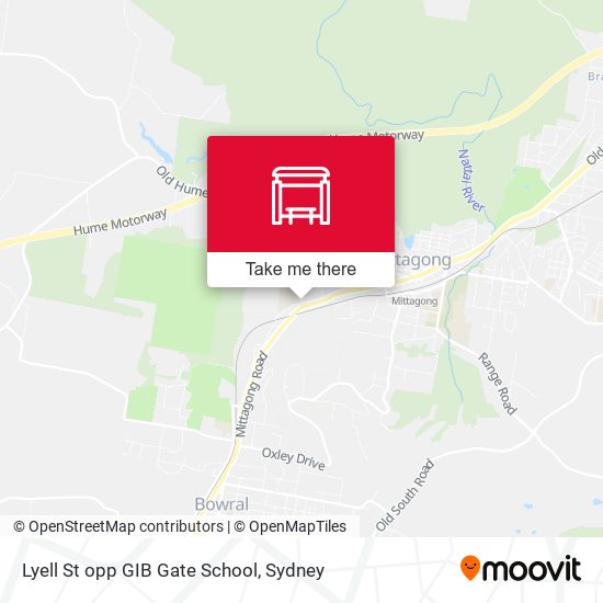 Lyell St opp GIB Gate School map
