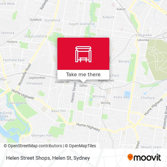 Helen Street Shops, Helen St map