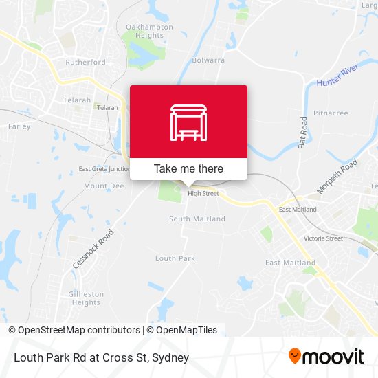 Louth Park Rd at Cross St map